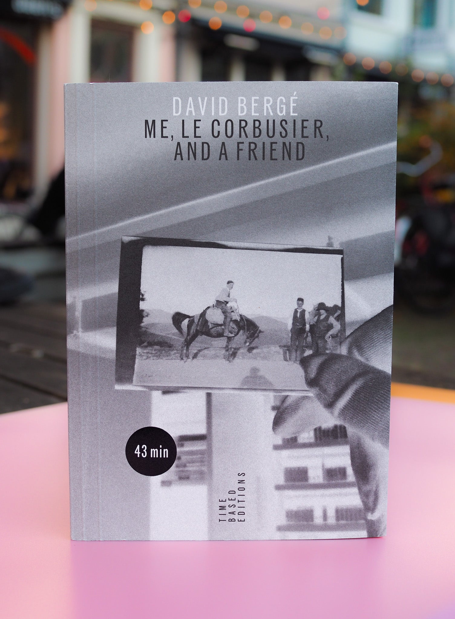 Me, Le Corbusier, and a friend - David Bergé